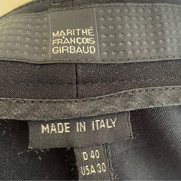 Marithe Francois + Girbaud Black Trousers - Picture 2 of 12